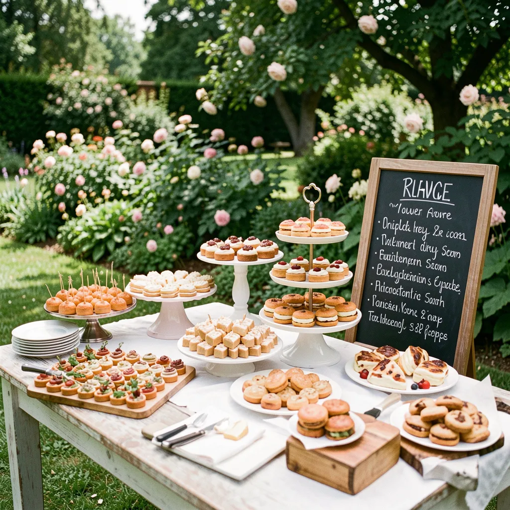 Inspirerende hagefest design med naturlige elementer