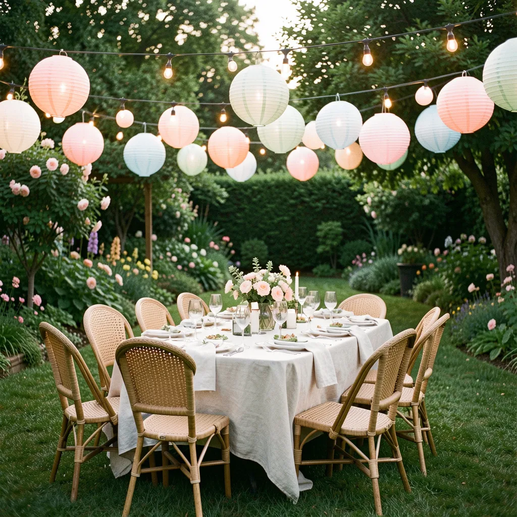 Komplett hagefest oppsett og planlegging